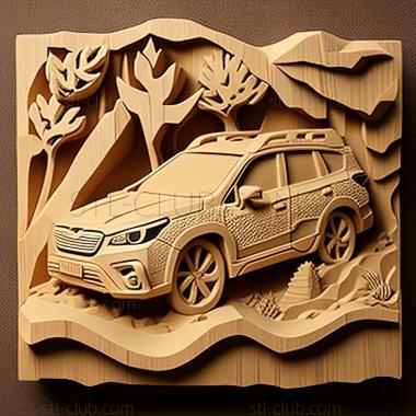 3D мадэль Subaru Outback (STL)